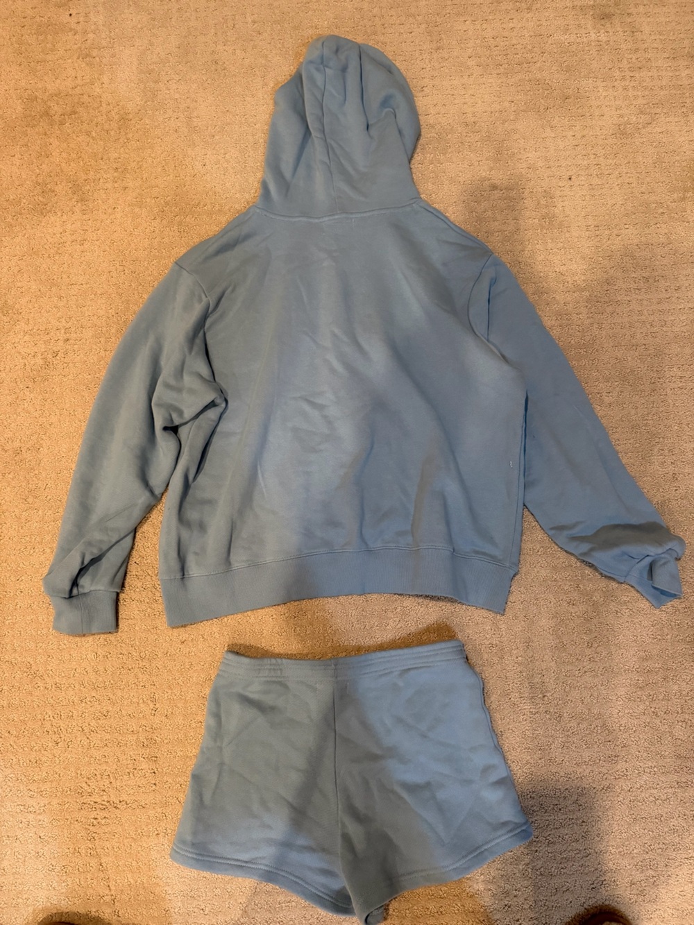 parke varsity star hoodie and mini sweatshorts - Picture 5 of 5